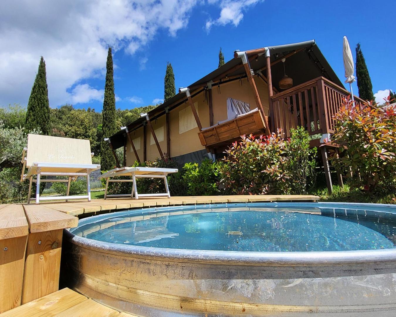 Glamping Le Tegole Hotel Riparbella Exterior foto